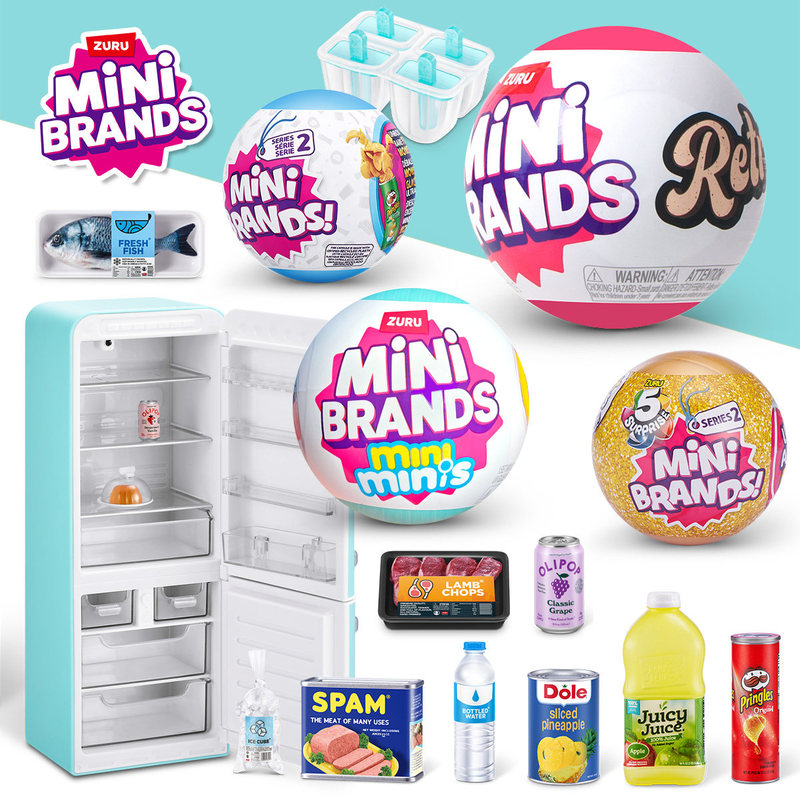 Ornament Ball Set - ZURU MINI BRANDS Realistische Miniatuur Koelkast