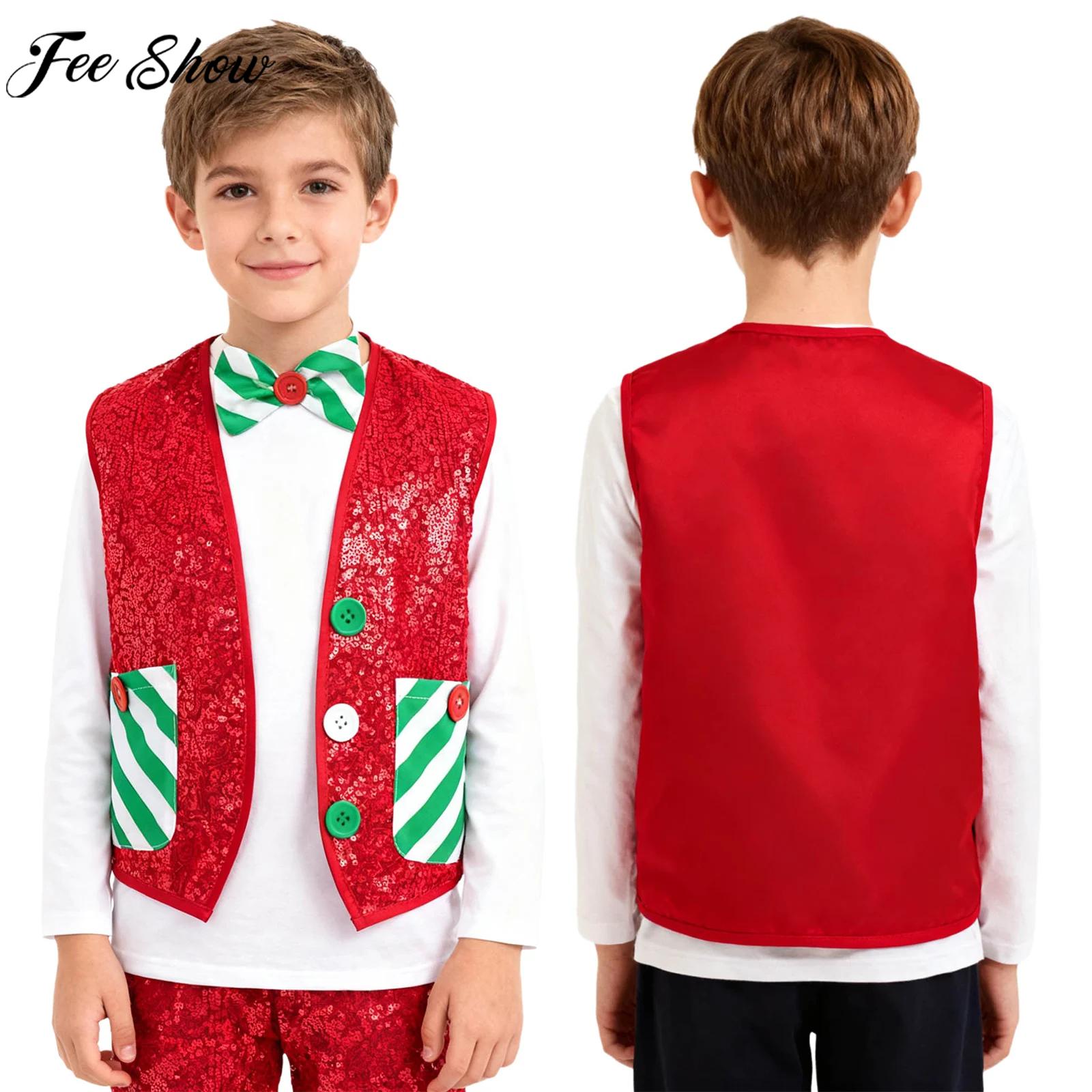 Elf Costume Christmas - Jongens Meisjes Kerstfeest Kerstman Elf Cosplay