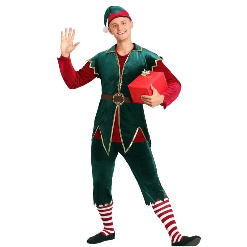 Kerst Kerstman Kostuum Paar Pa - Elf Costume Christmas recensie en prijs