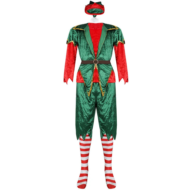 Kerst Kerstman Kostuum Paar Pa - Elf Costume Christmas recensie en prijs