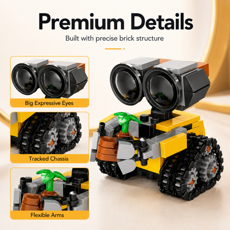 Mini Robot Bouwstenenset, Scha - Lego Set Technic recensie en prijs