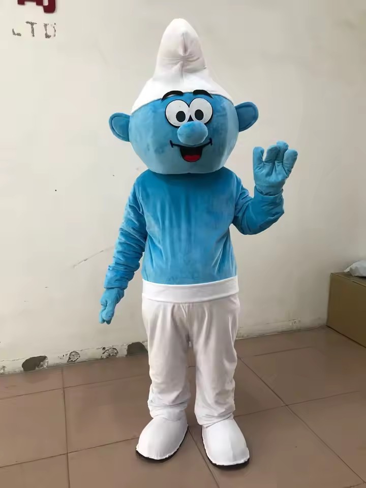 Blauwe Elf-mascotte kostuum re - Elf Costume Christmas recensie en prijs