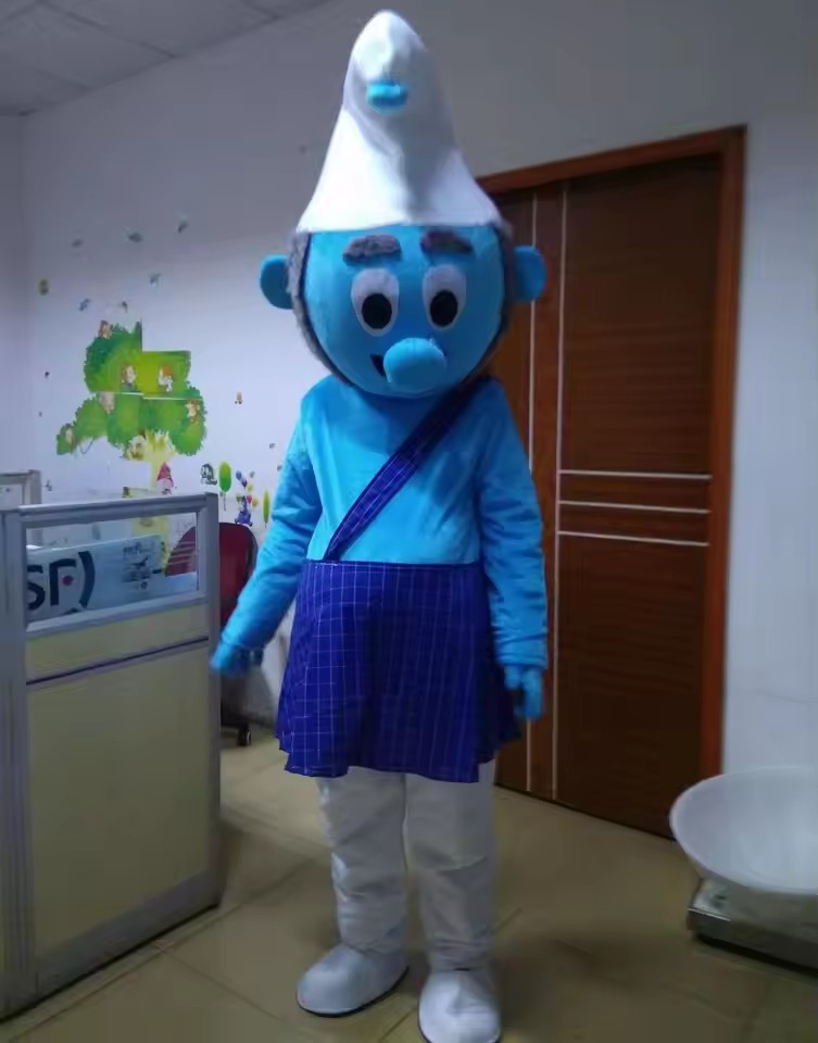 Blauwe Elf-mascotte kostuum re - Elf Costume Christmas recensie en prijs