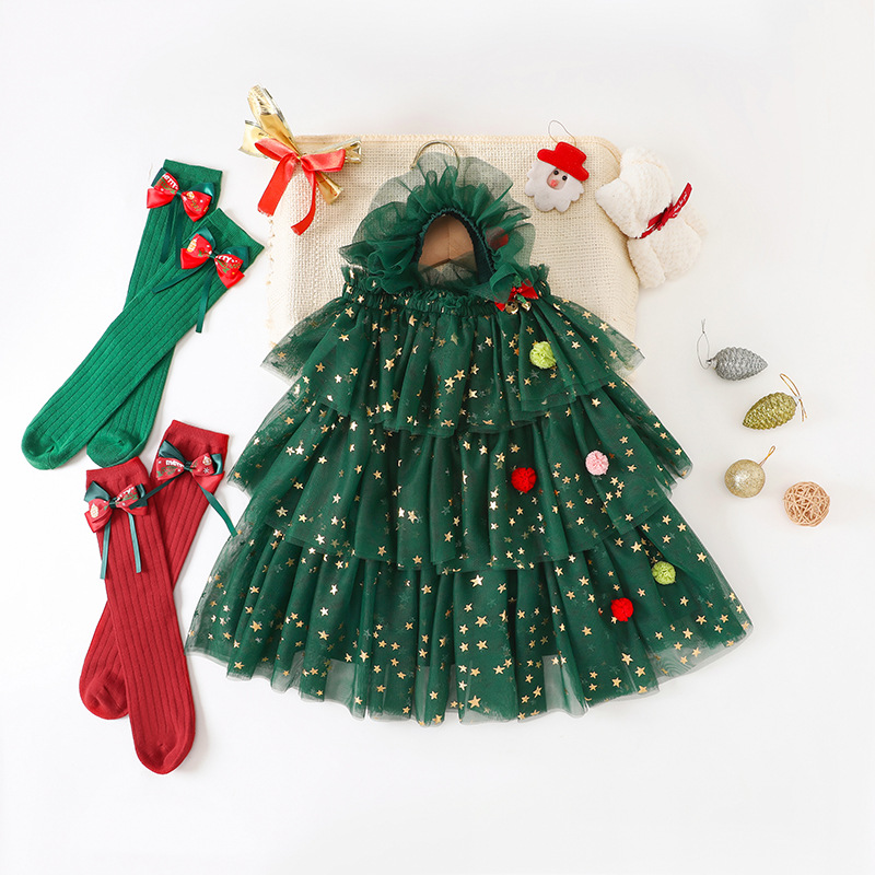 Kerstkostuum Meisjes Jarretelj - Elf Costume Christmas recensie en prijs